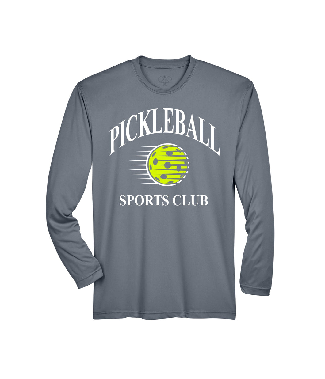 Pickleball Sports Club Dri-Fit LS - Charcoal